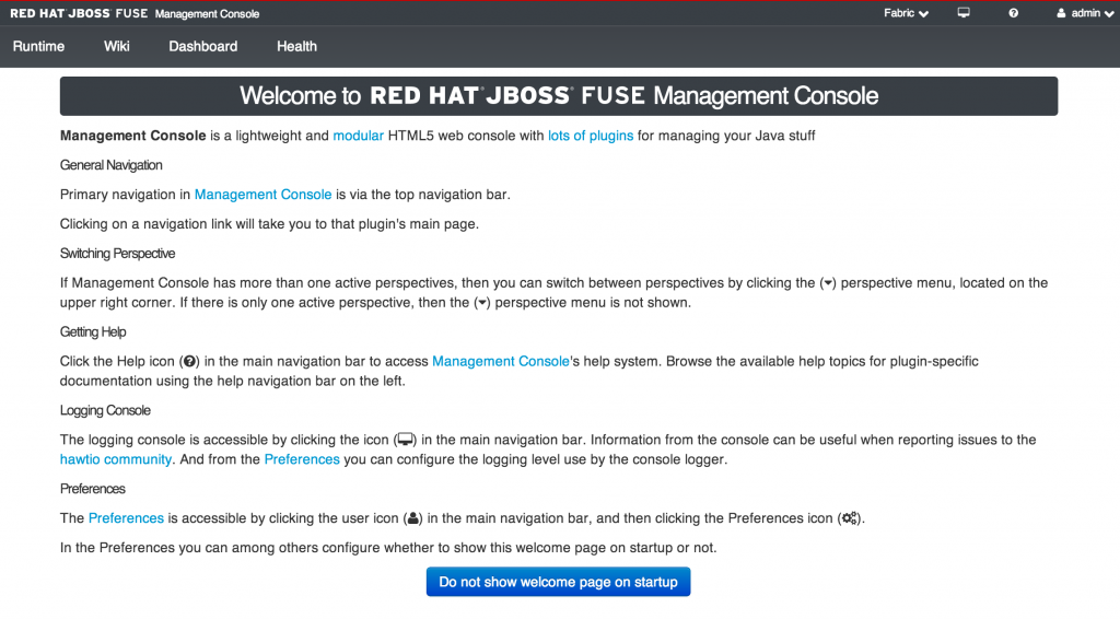 ipaas-jbossfuse-console-welcome