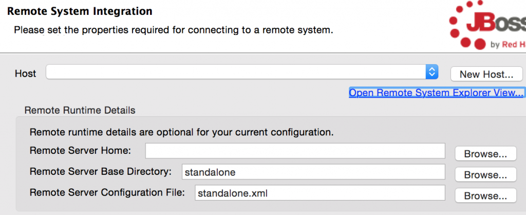 Docker WildFly Remote System Integration