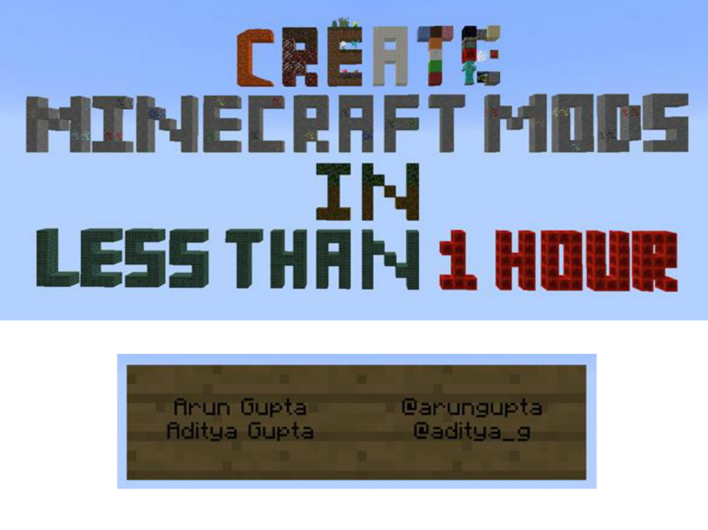 Minecraft Modding Webinar Replay