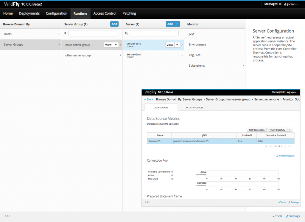 WildFly10 Beta2 Runtime