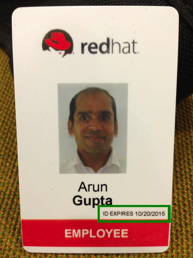 Red Hat Badge